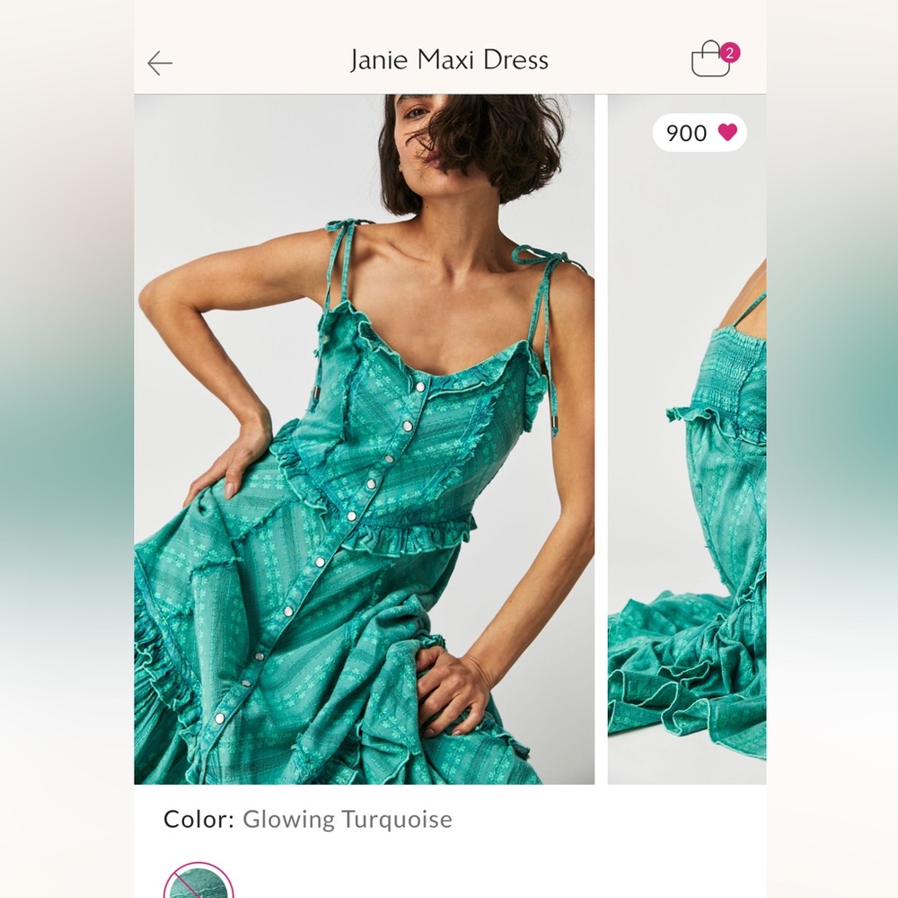 Janie maxi dress size M